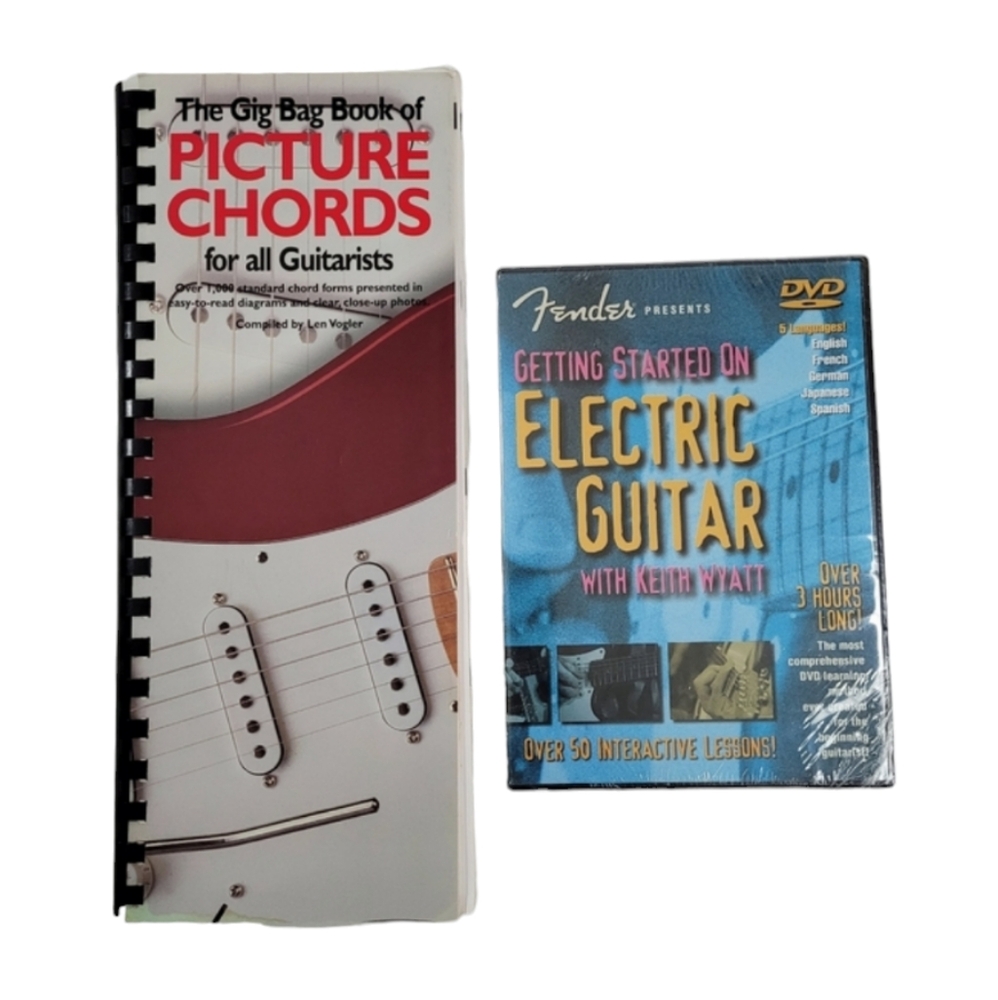 The Gig Bag Book of Picture Chords & Fender Electric Guitar with Keith Wyatt DVD